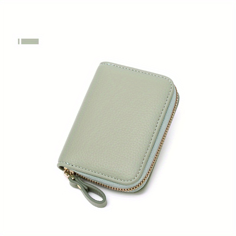 Men's RFID Blocking Card Bag Zipper Holder