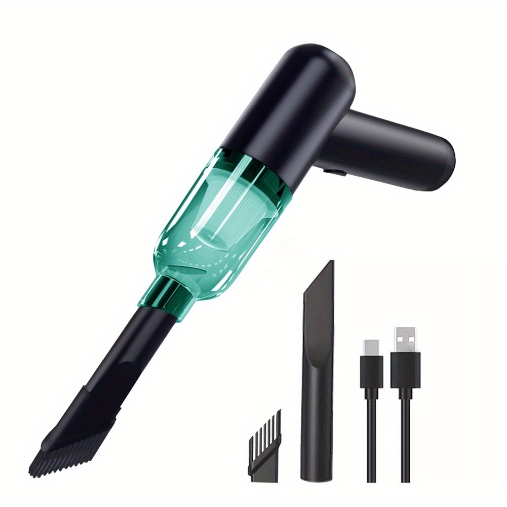 1pc rechargeable mini vacuum cleaner for home and car handheld and wireless dual use vacuum cleaner