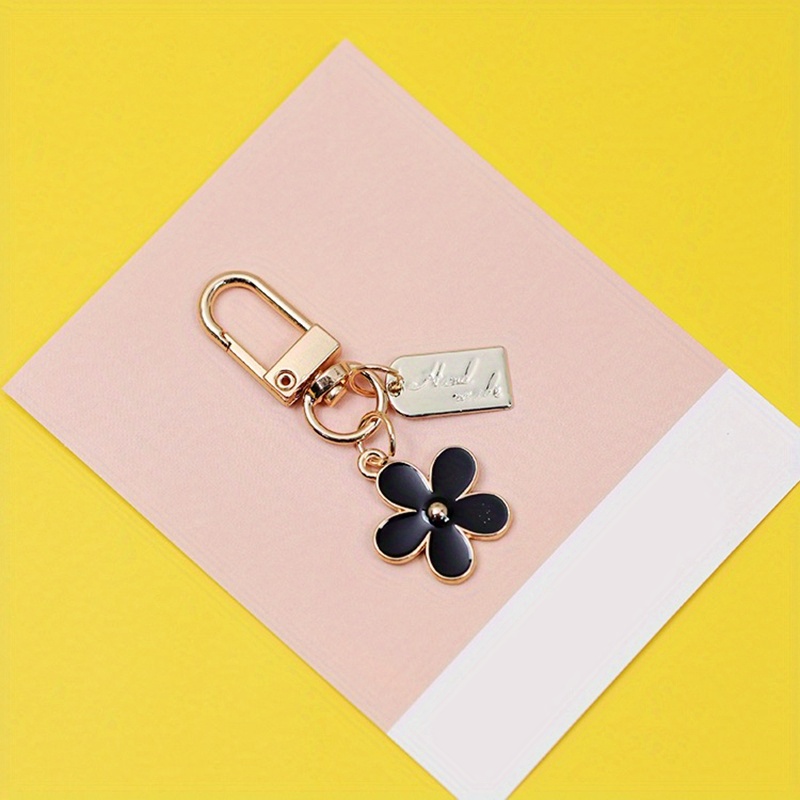 LOUIS VUITTON Flower Stripes Bag Charm