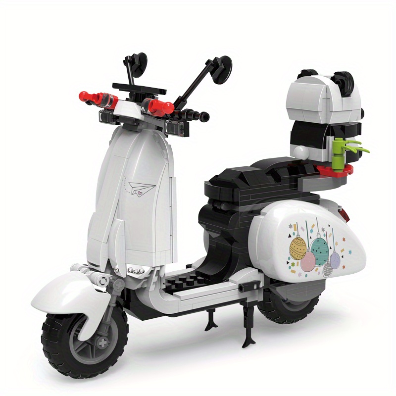 Mini Pedal Electric Bike Building Blocks Tide Play Temu United Kingdom