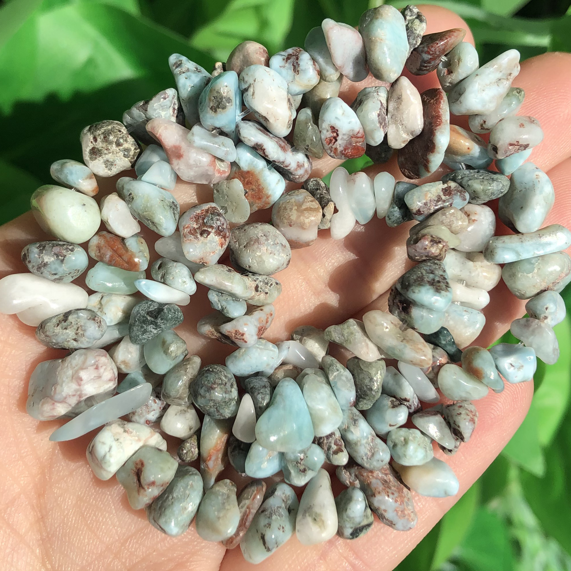 KYMLINKER Natural Irregular Chip Stone Beads Rock Stone Beads Gemstone Beads for Earrings Bracelet Jewelry Making DIY Craft