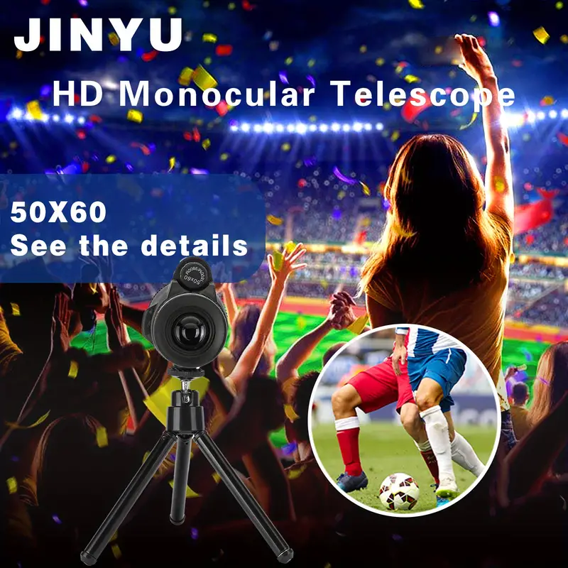 jinyu outdoor high list telescope 50 60 high power monoculars watch the ball game watch the animals see the mountains and water scenery in the distance details 0