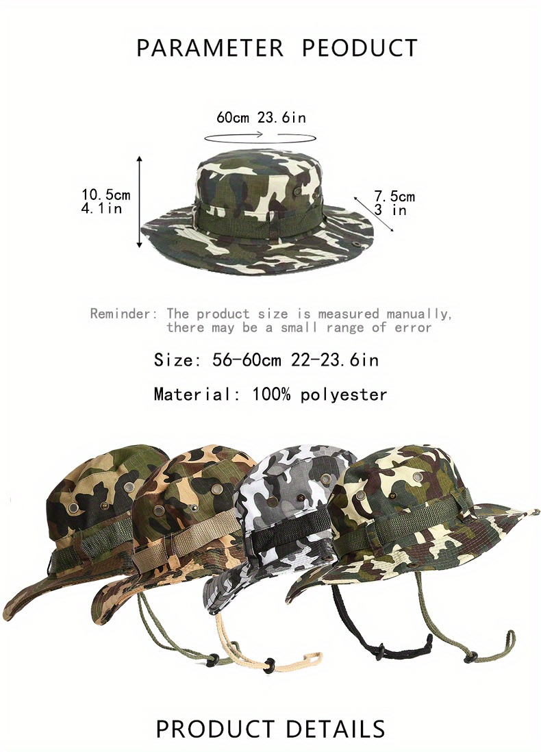 Bucket Hat Wide Brim Uv Protection Sun Hat Hats Boonie Hats Fishing