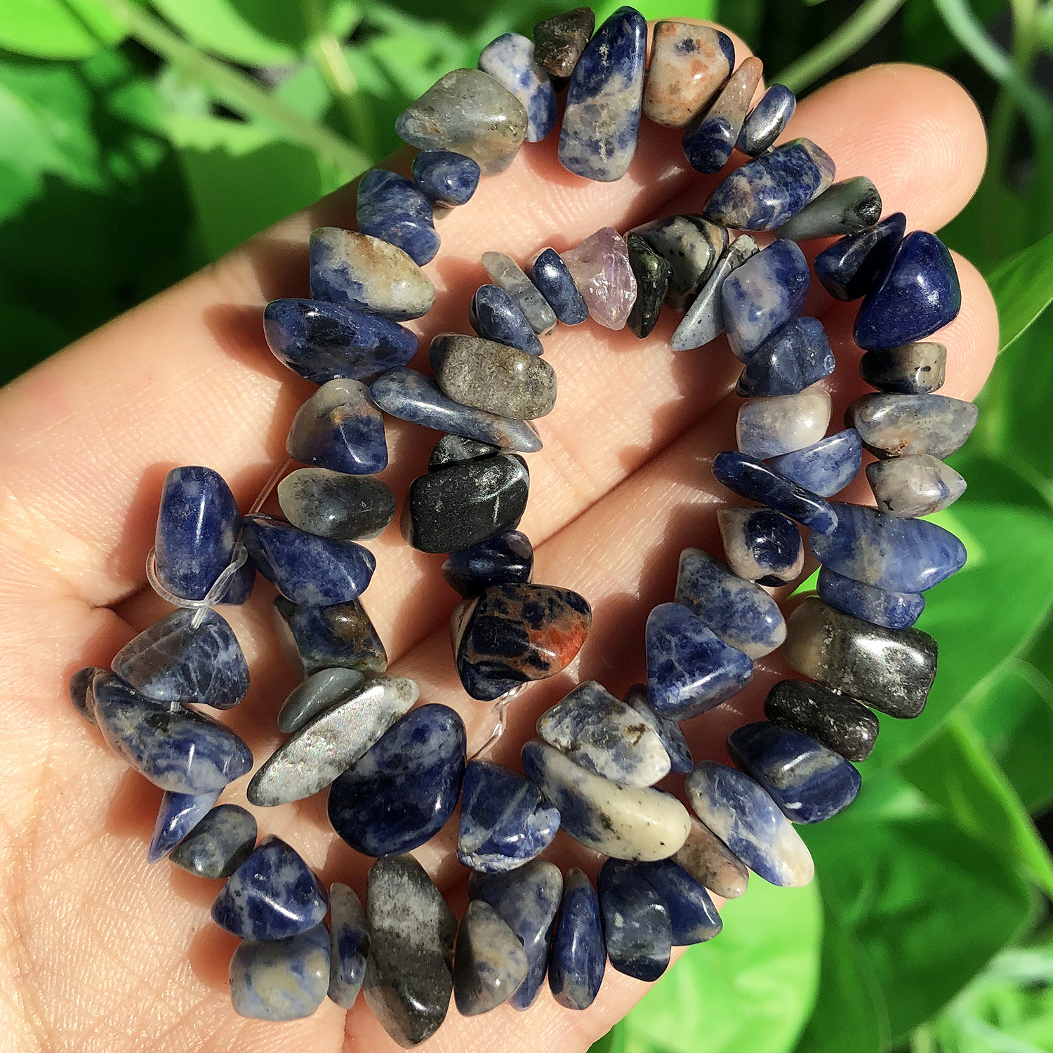 Stained Glass Non porous Gravel Beads Gem Stones Crushed - Temu Japan