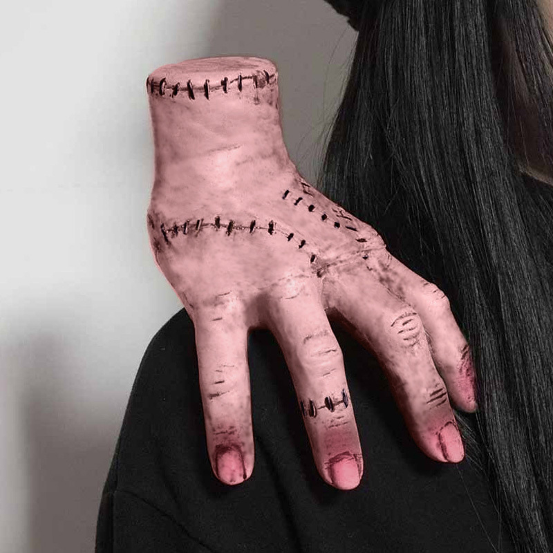 Thing Hand, Wednesday Addams, 3D Printed Hand Replica