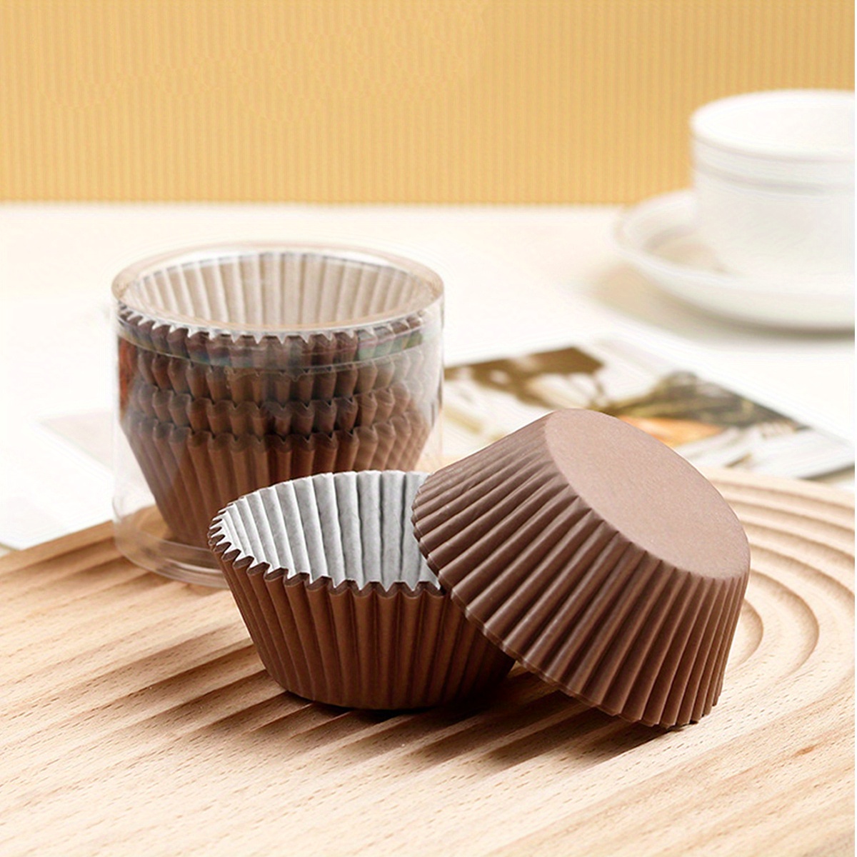 Disposable Muffin Cups, Grease Proof Waterproof Aluminum Foil Cupcake Cups,  Rose Golden Cupcake Liners, Egg Tart Molds, Muffin Molds, Baking Tools,  Kitchen Gadgets, Kitchen Accessories, Home Kitchen Items - Temu