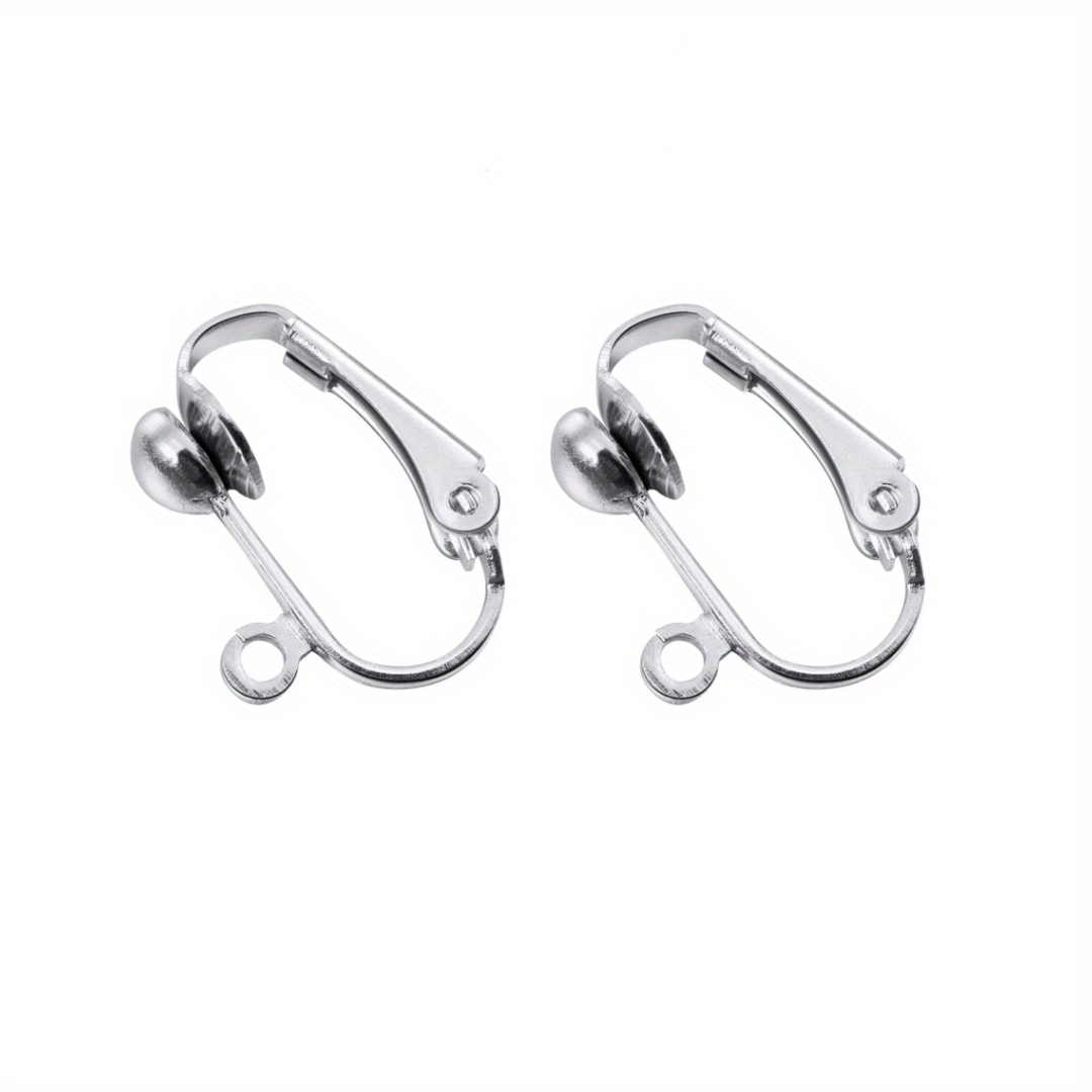 Earring Converters, Pierced to Clip on Earrings, Earrings Adapters, Bridal Clip on Earrings, Gold/Silver/Rose Gold
