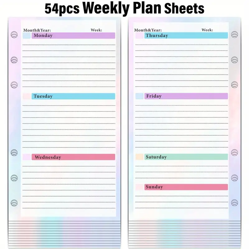Expense Budget Sheets For A6 Budget Binder A6 Budget Planner - Temu