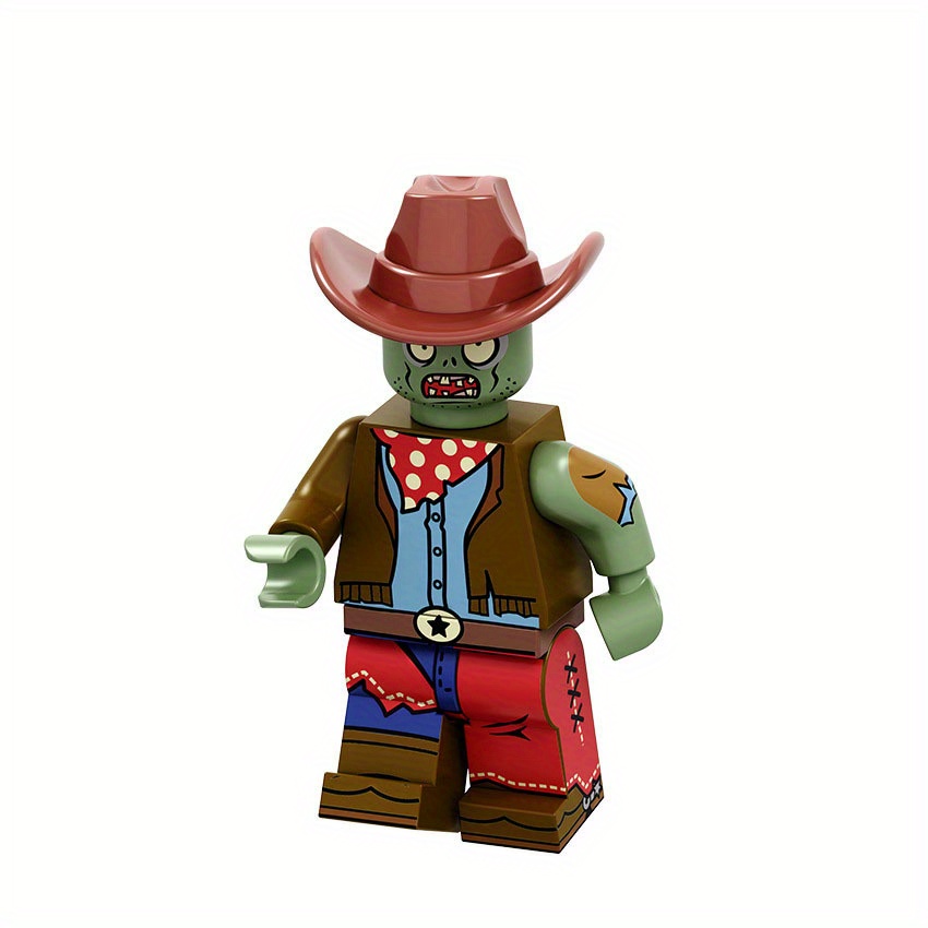 MOC Minifigures Cap Cowboy Hats Building Blocks Military Army