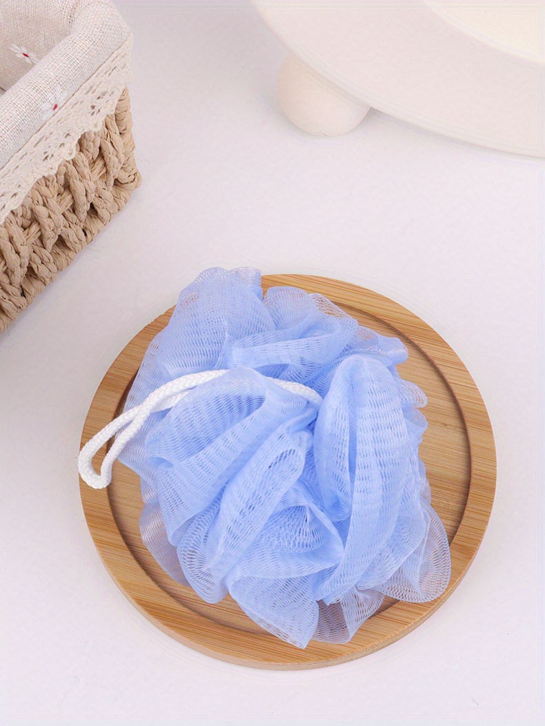 Shower Bath Ball Non loose Wash Bath Flower Mesh Ball Cute Temu