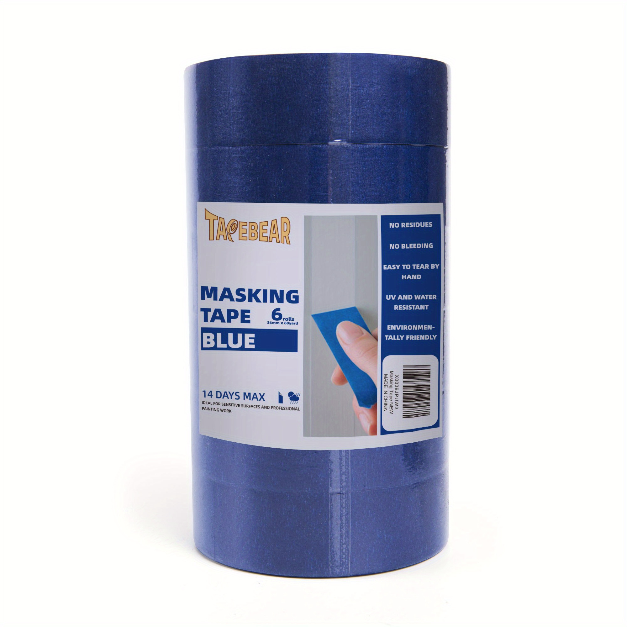 Painters Tape Masking 3D Print Blue 1 roll of 12 x 60 yards