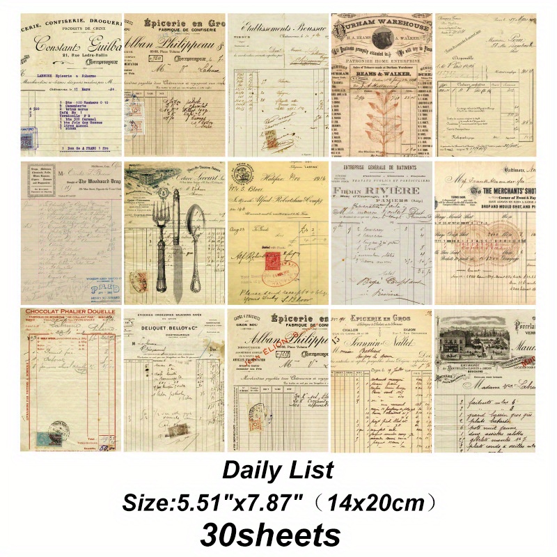 Vintage Scrapbook Paper Map Newspaper Pattern Scrapbooking Journaling  Supplies Kit For Junk Journal Bullet Journals Aesthetic Art Decoupage Paper  For Crafts - Temu