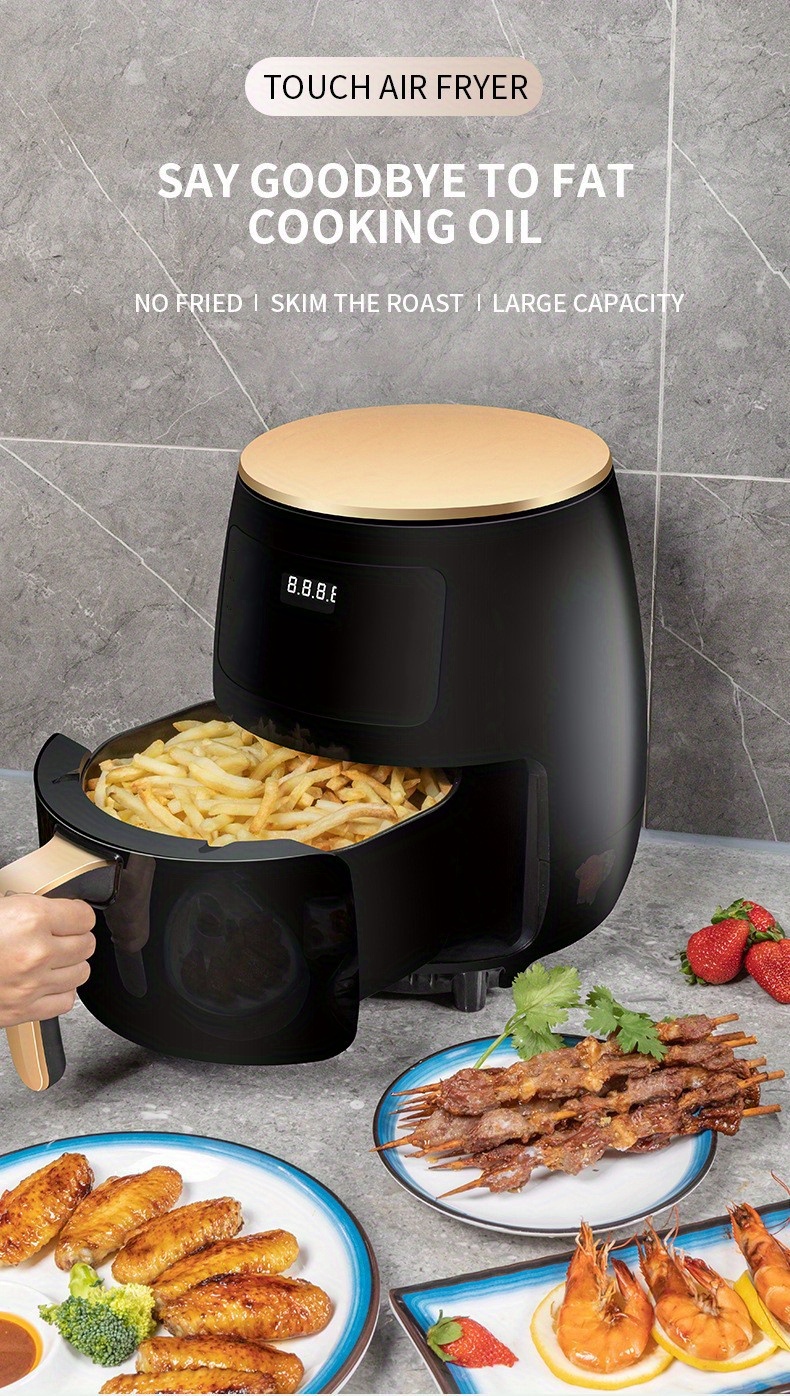 High Quantity 5.1 Quarts Multi-function Air Fryer Cooker Oil Free