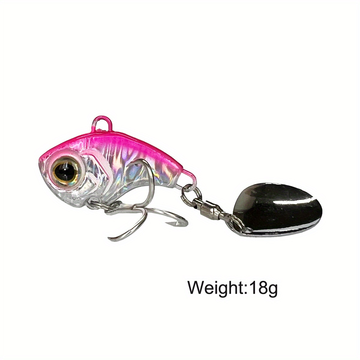 Metal Fishing Lure Spoon Spinner with Feather Hard Bait Wobblers – Rubber  Tracks of America