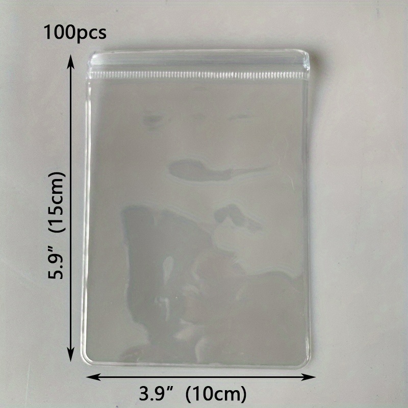 Transparent Zip Lock PVC Bags Jewelry Bag Pouches Anti-oxidation