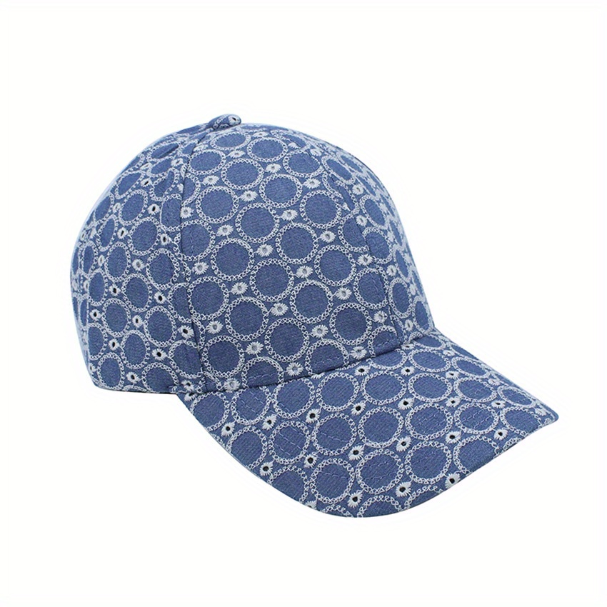 Supreme Monogram Denim Hat 'Blue