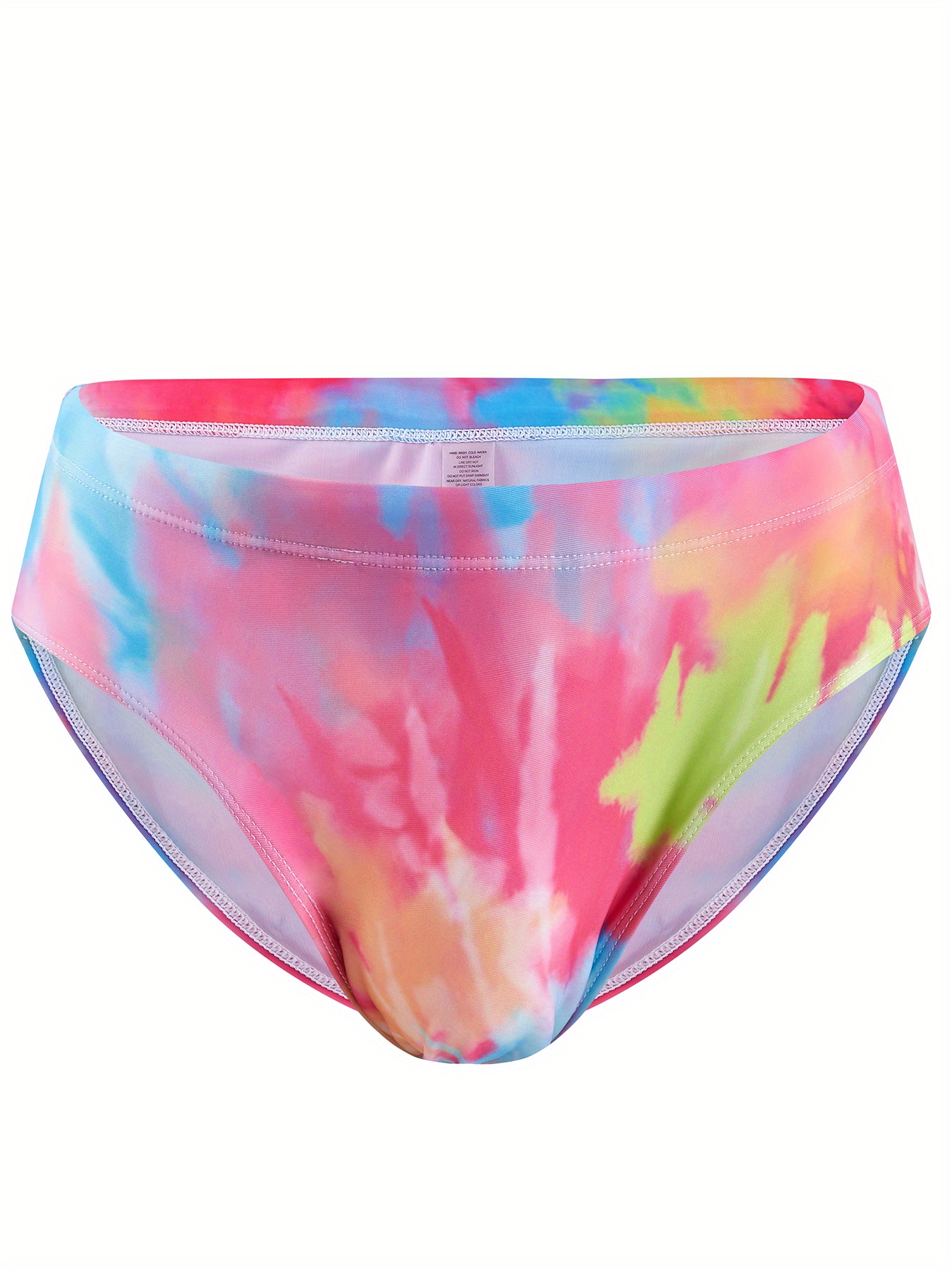 Gradient Men's Quick Dry Swim Briefs Summer Vacation Resort Temu