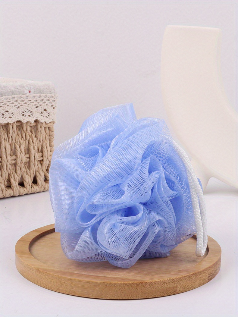 Shower Bath Ball Non loose Wash Bath Flower Mesh Ball Cute Temu