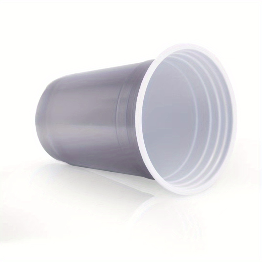 Premium 16 oz Red Blue Plastic Disposable Drinking Cups 100 count