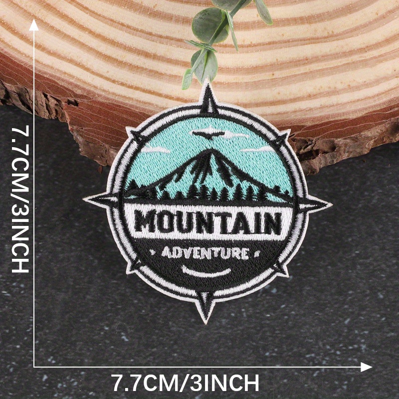 Mountain Adventures Iron On Clothing Labels
