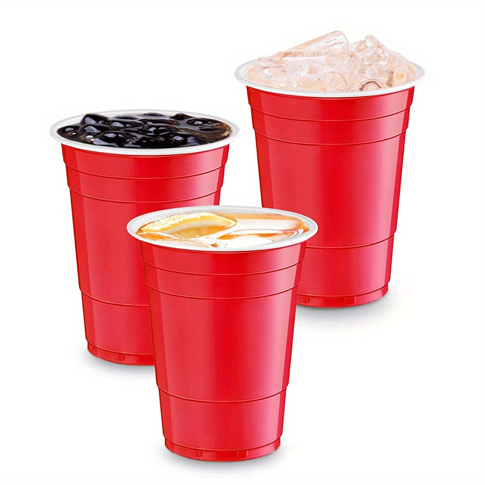 Red Cup Living Reusable Red Solo Cups 14oz Wine, 18oz Cup, & 2oz Shooter Cup  Set