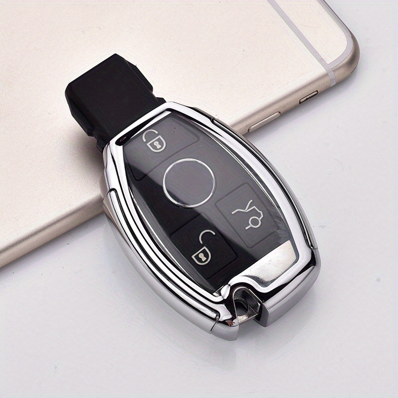 Car Key Fob Cover Case Holder for Mercedes Benz A B C E R Class GLS GLA GLK  GLC CLS CLA AMG W204 W205 W212 W463 W176 Accessories