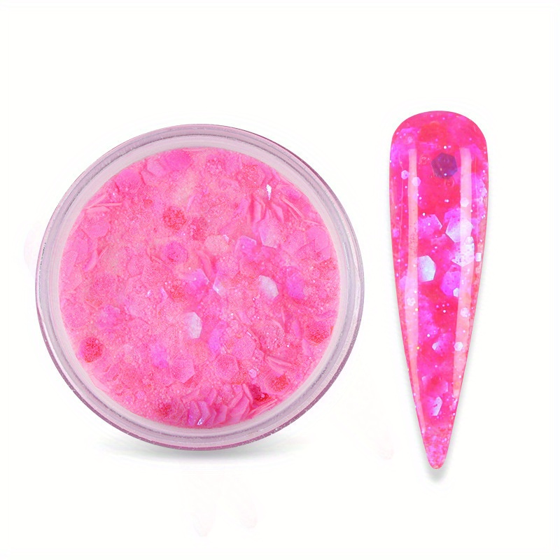 15g Nail Art Acrylic Crystal Powder with Glitter