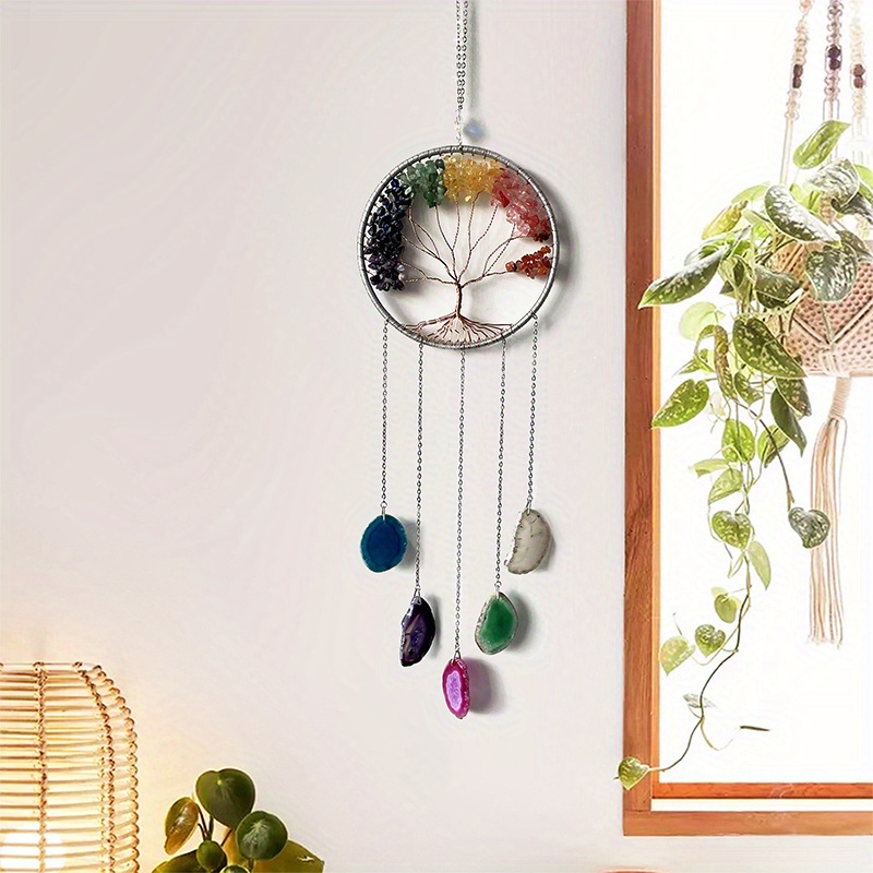 Spiritual wall decor Dream Catcher Natural mother earth style with