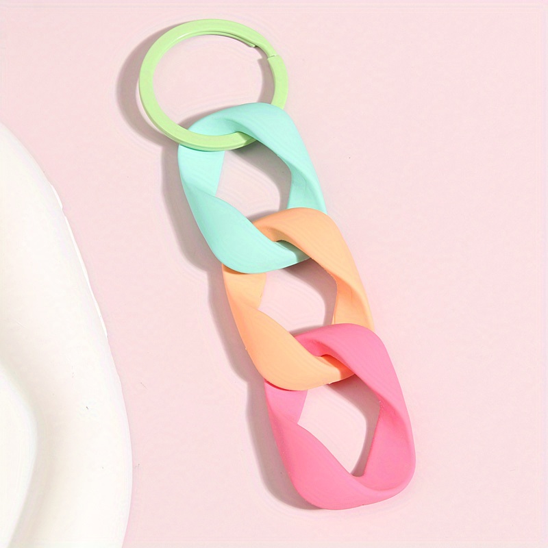 Colorful Chain Keychain