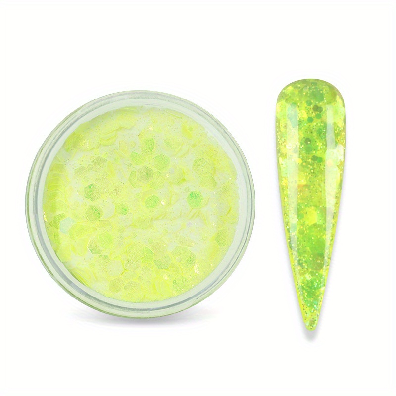 15g Nail Art Acrylic Crystal Powder with Glitter