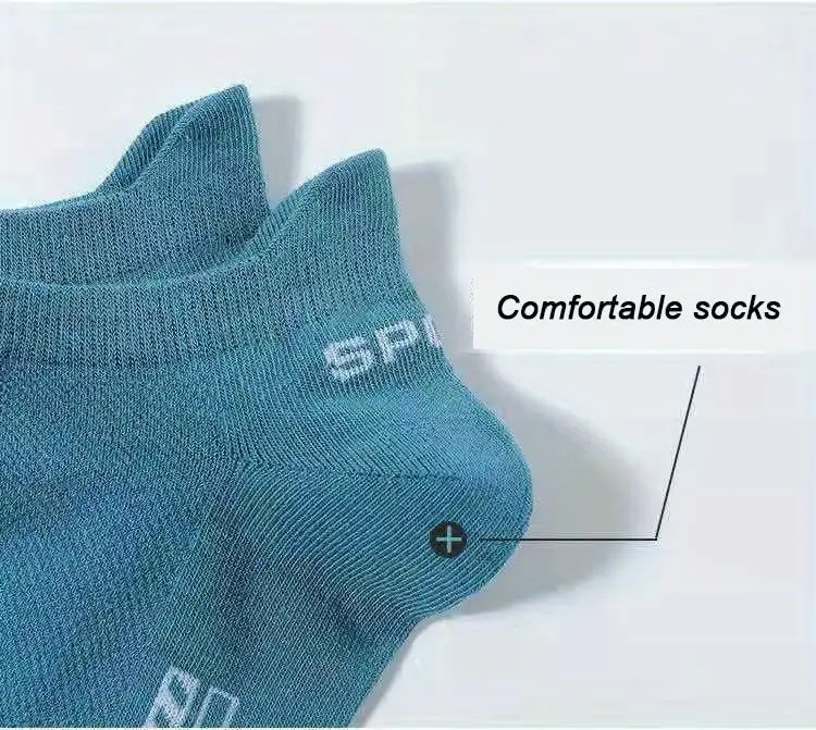 10pairs set mens thin breathable mesh comfortable ankle socks sports socks for summer details 8