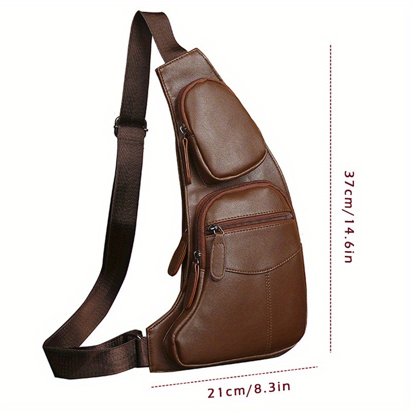 XINCADA Bolso bandolera para hombre, bolso cruzado pequeño, mochila de  viaje, bolsa de mensajero para hombres y mujeres