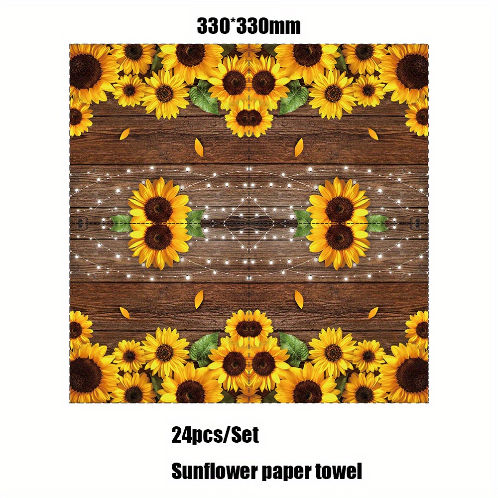 Sunflower Kitchen Paper Towel Holder, Sunflower Kitchen Decor and  Accessories