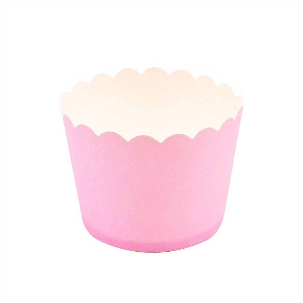 Tulip Muffin Cups Disposable Cupcake Cups Stripes Pattern - Temu