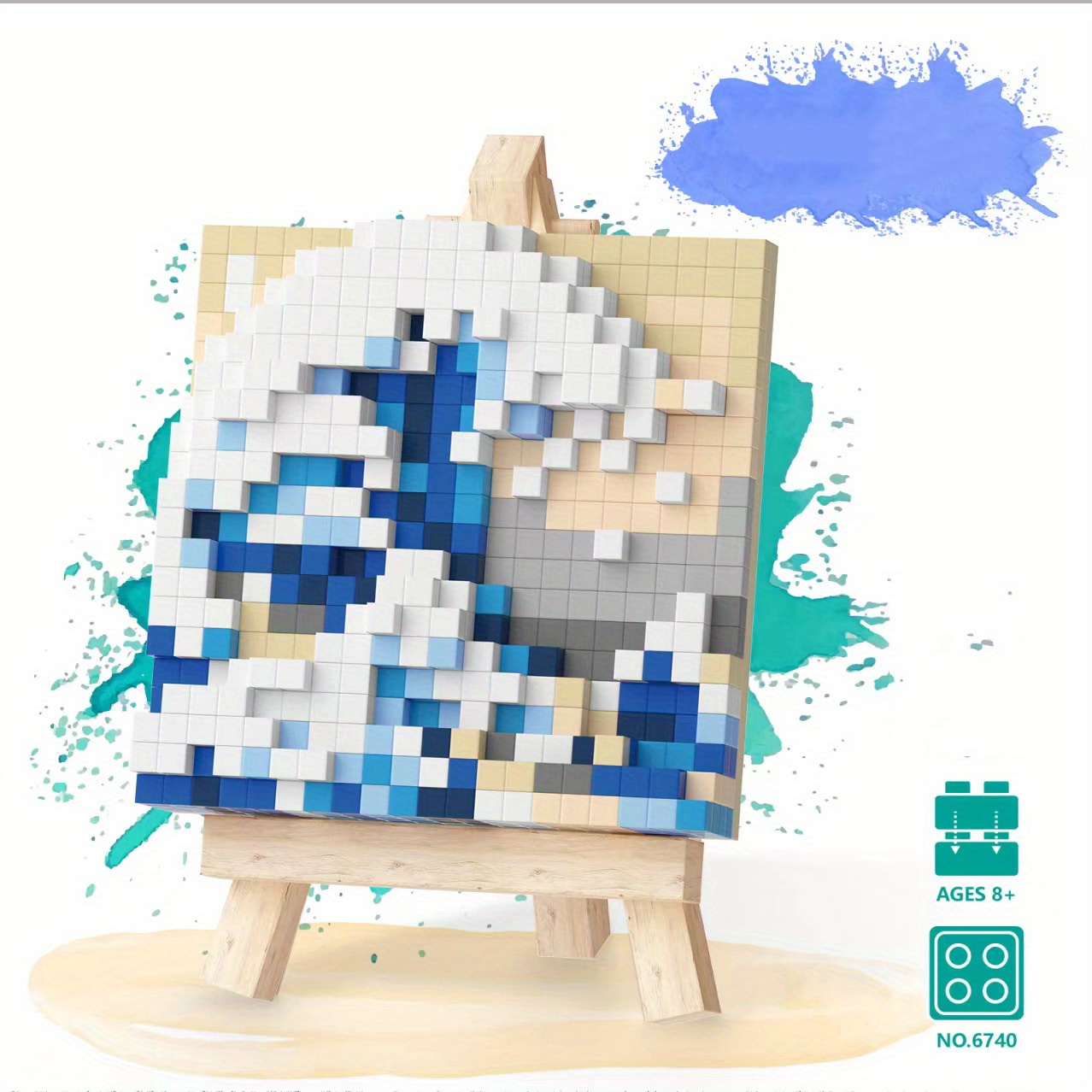 DIY Painting Building Blocks Toy for Kids