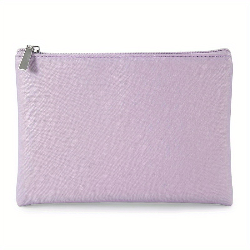 Portable Makeup Lipstick Bag Solid Square Cosmetic Bag Travel Accessories