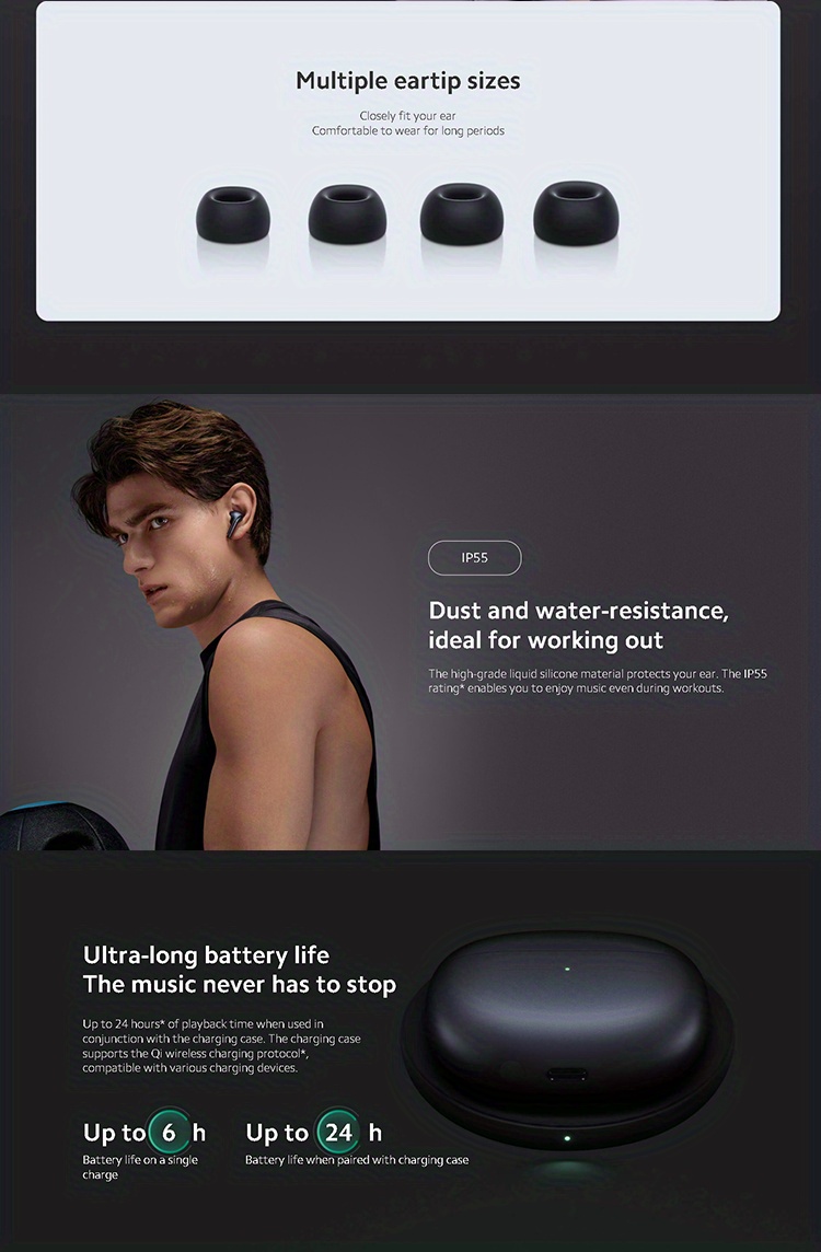 Xiaomi Buds 3T Pro with LHDC 4.0 high-resolution audio and Qi wireless By  FedEx