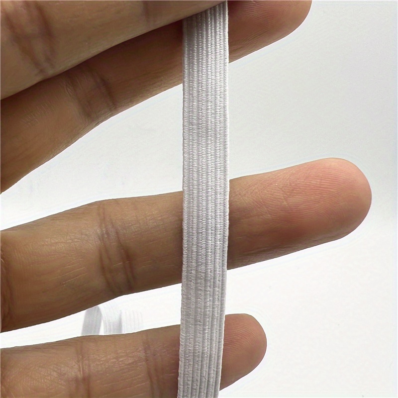 Cinta Elástica Ancha MITSY - 10 Mm X 5 M, Resistente - Para Ropa, Manualidades Y Costura