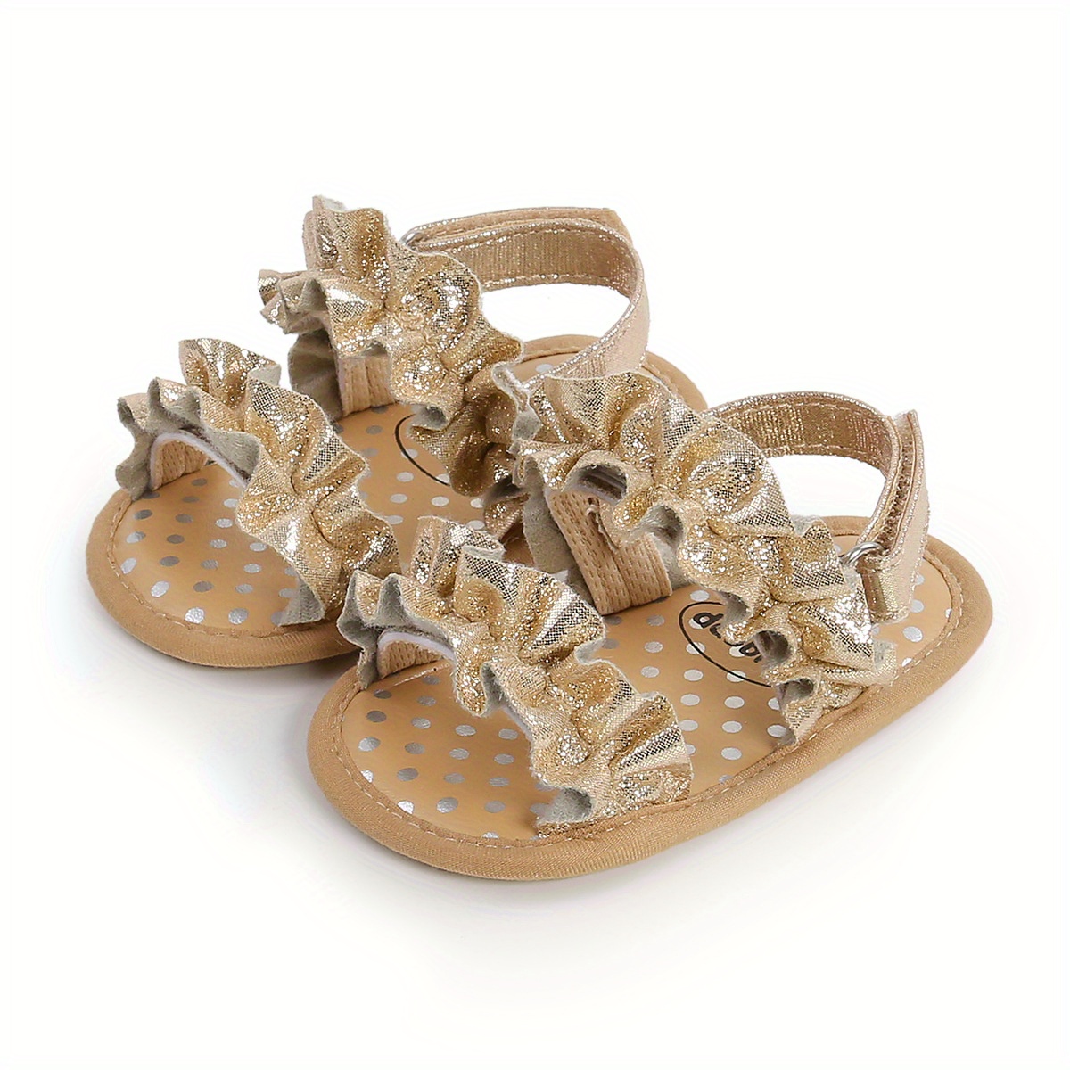 Lolmot Toddler Shoes Baby Girls Cute Weave Hollow Out Non-slip Soft Sole  Beach Roman Sandals 