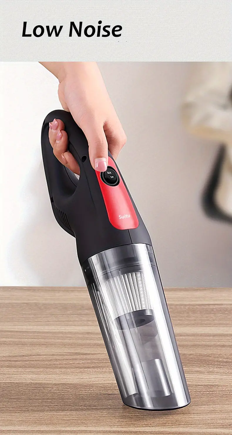 handheld vacuum cordless lightweight quiet vacuum cleaner portable hand held car vacuum cleaner with high power usb rechargeable mini vacuum details 5