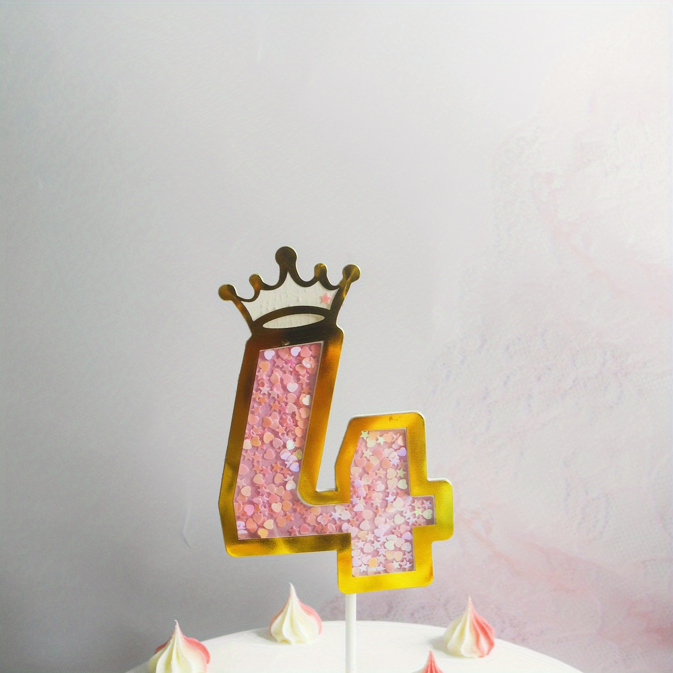 1st Birthday Crown Cake Topper