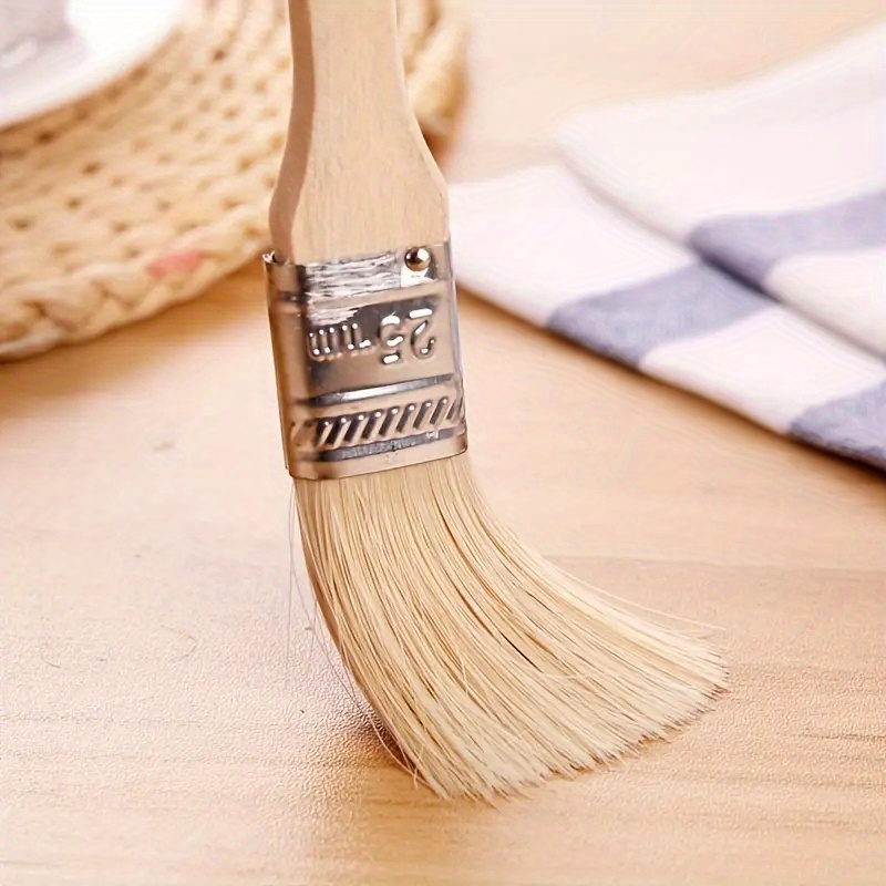 Paint Brushes With Treated Wooden Handles Professional Paint - Temu