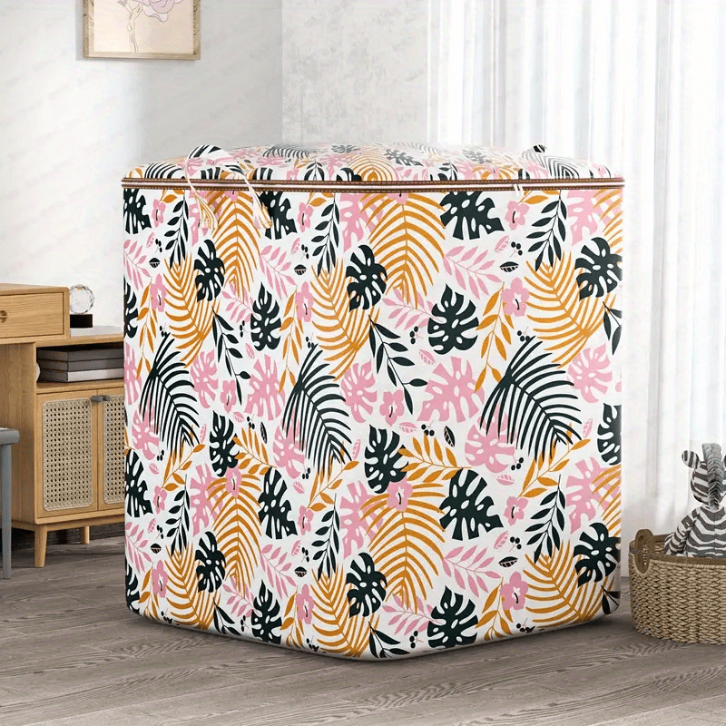 Foldable Storage Bag Toy Organizer Quilt Storage Container - Temu