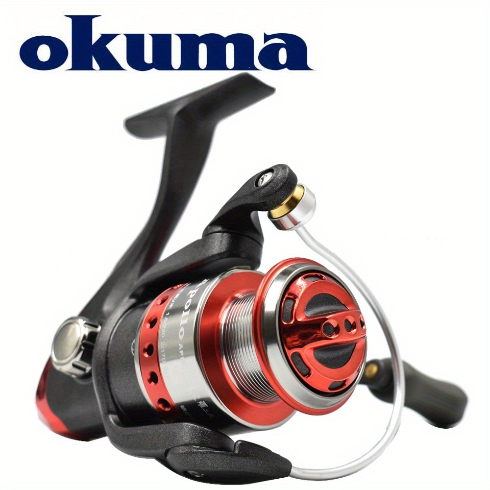 OKUMA 8K Baitfeeder Spinning Fishing reels 5+1BB Carp Fishing Long Frontal  Casting Reel SeaWater