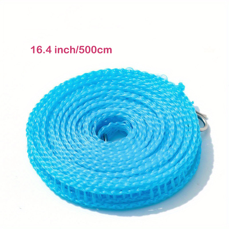  Washing Lines Rope Laundry Clothes Lines Quality Strong Woven Clothes  Line Laundry String Prop for Garden Outdoor Camping Travel Blue : Home &  Kitchen