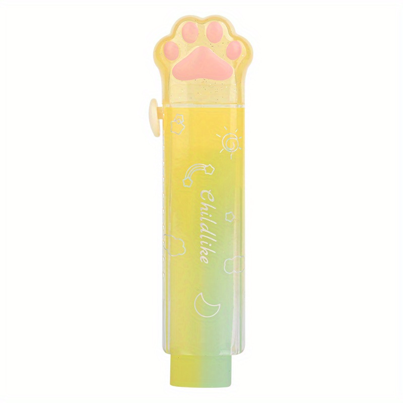 Cute Cat Claw Dream Jelly Eraser Wipes Clean Eraser push-pull retrattile  Gomma senza tracce - Temu Italy