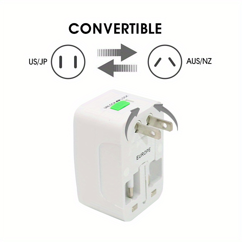 International Plug Adapter Travel Charger Multi in - Temu