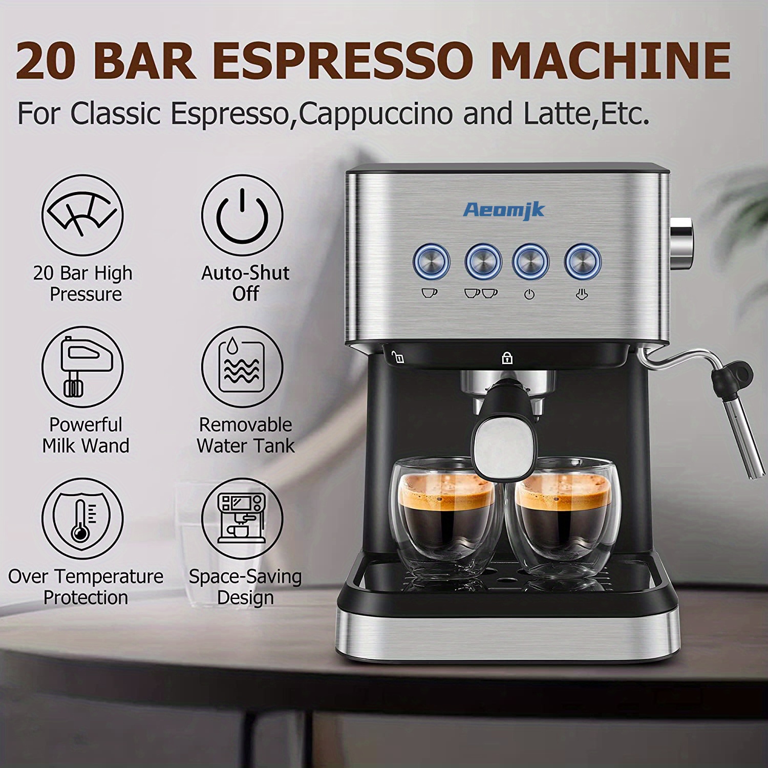Authentic Australian Espresso Machine Effortlessly Brew Rich Temu