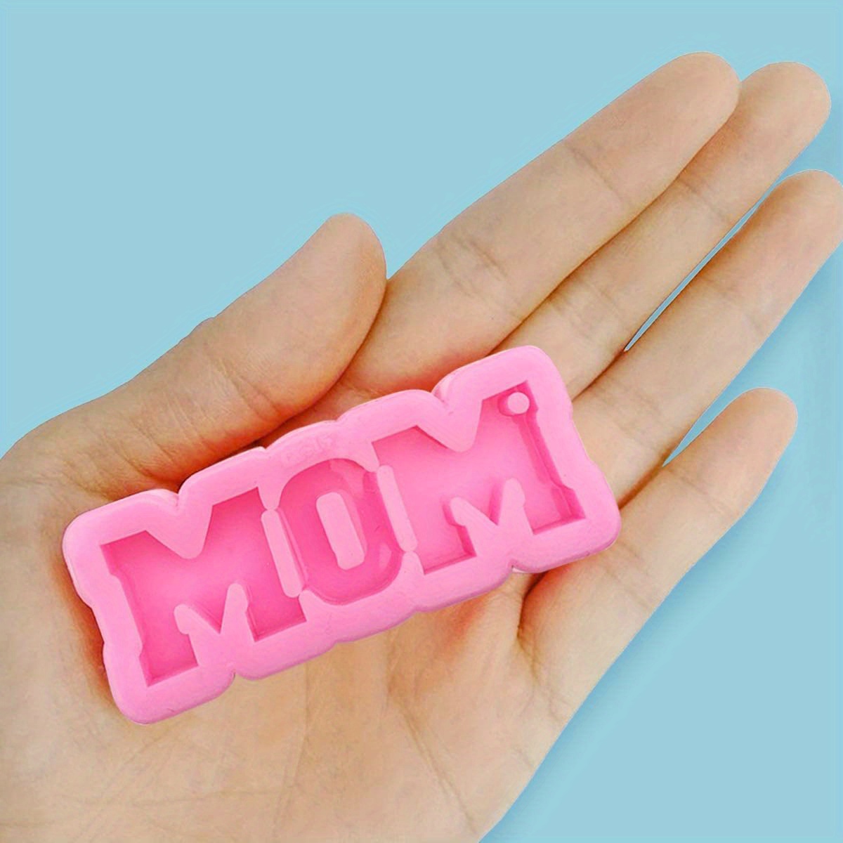 Mom Name Mold, Mom Keychain Resin Mold, Jewelry Making Silicone Mold, Gifts  for Mom, Resin Keychain Molds 