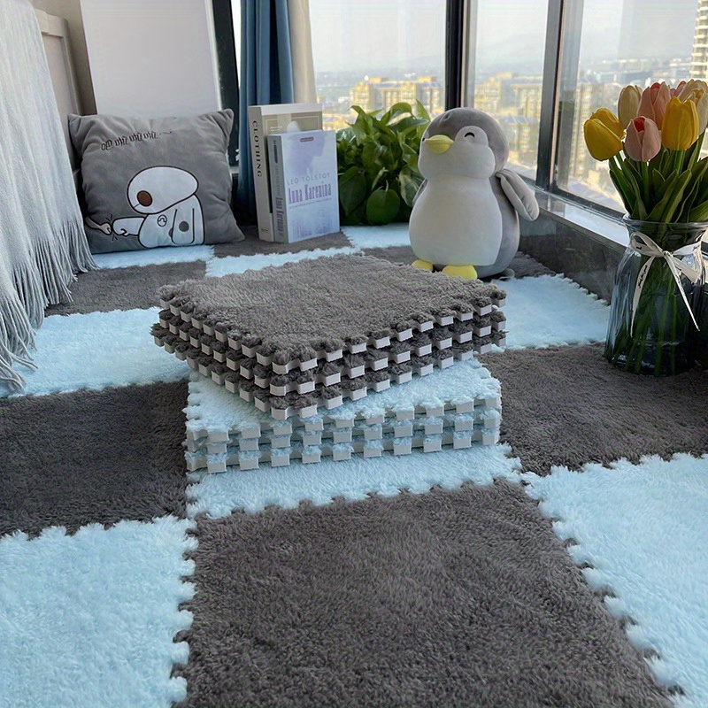 Foam Floor Mat Crawl Splicing Mat For Bedroom Odor Free - Temu